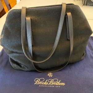 Brooks Brother Calfskin Tote